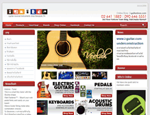 Tablet Screenshot of i-guitar.com